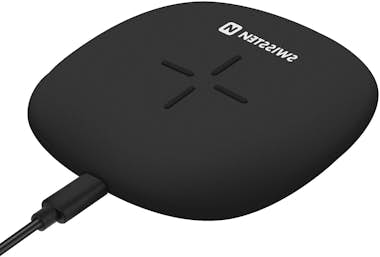 Swissten Cargador por Inducción QI 10W/7.5W Carga Rápida Co Swissten Cargador por Inducción QI 10W/7.5W Carga Rápida Co