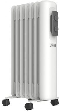 Ufesa Radiador de aceite RD1500A de 1500W y 7 elementos Ufesa Radiador de aceite RD1500A de 1500W y 7 elementos