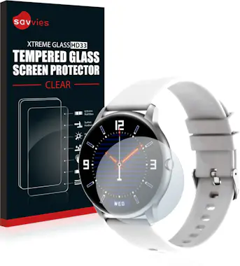 Savvies Cristal Templado compatible con Yamay YM022 Protec Savvies Cristal Templado compatible con Yamay YM022 Protec