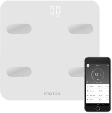 Prixton Báscula de Baño Bluetooth Balance 13 funciones Prixton Báscula de Baño Bluetooth Balance 13 funciones