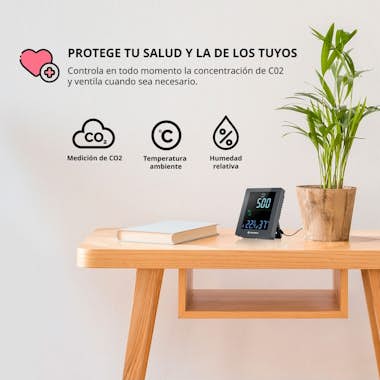 Bresser Medidor de concentracion de CO2 Modelo Smile para Bresser Medidor de concentracion de CO2 Modelo Smile para