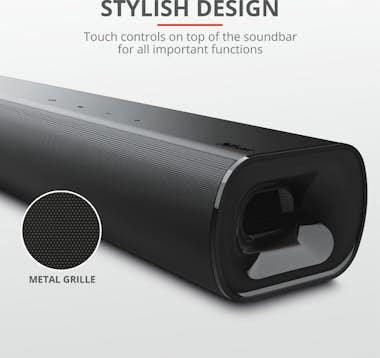 Trust Trust 23642 altavoz soundbar Negro 2.0 canales 40 Trust Trust 23642 altavoz soundbar Negro 2.0 canales 40