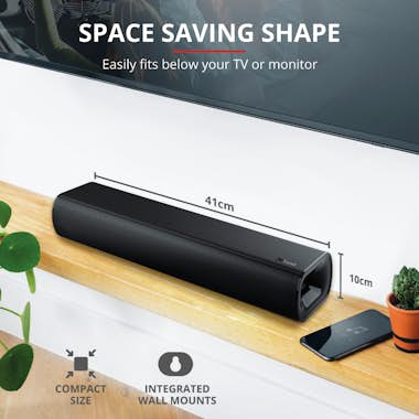 Trust Trust 23642 altavoz soundbar Negro 2.0 canales 40 Trust Trust 23642 altavoz soundbar Negro 2.0 canales 40