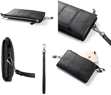 DFVmobile Funda para THL T6 Pro Piel Natural Bolso de Mano N DFVmobile Funda para THL T6 Pro Piel Natural Bolso de Mano N