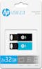 HP FD212-32-TWIN NEGRO AZUL PACK 2 UNIDADES MEMORIA F HP FD212-32-TWIN NEGRO AZUL PACK 2 UNIDADES MEMORIA F