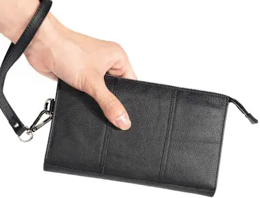 DFVmobile Funda para Wiko Jimmy Piel Natural Bolso de Mano N DFVmobile Funda para Wiko Jimmy Piel Natural Bolso de Mano N