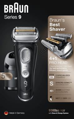 Braun Braun Series 9 9380cc Máquina de afeitar de lámina Braun Braun Series 9 9380cc Máquina de afeitar de lámina