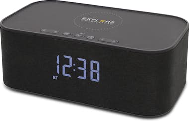 Bresser Altavoz estéreo Bluetooth con base de carga para m Bresser Altavoz estéreo Bluetooth con base de carga para m