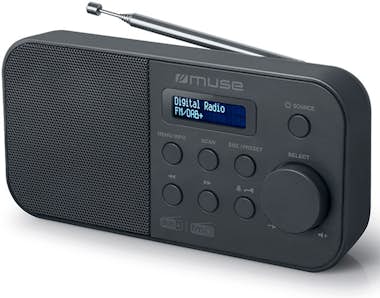 Muse MUSE M-109 DB NEGRO RADIO DAB+/FM PORTÁTIL CON ALT Muse MUSE M-109 DB NEGRO RADIO DAB+/FM PORTÁTIL CON ALT