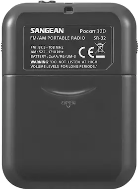 Otros SANGEAN SR-32 NEGRO RADIO DE BOLSILLO FM/AM AURICU Otros SANGEAN SR-32 NEGRO RADIO DE BOLSILLO FM/AM AURICU