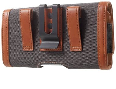 DFVmobile Funda Cinturon para TP-LINK Neffos N1 con Clip Met DFVmobile Funda Cinturon para TP-LINK Neffos N1 con Clip Met