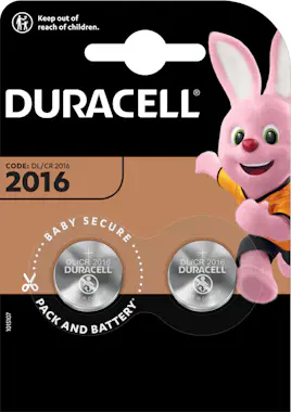 Duracell Duracell 2016 Batería de un solo uso CR2016 Litio Duracell Duracell 2016 Batería de un solo uso CR2016 Litio