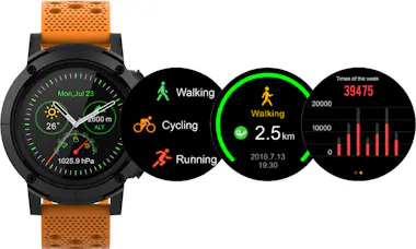 Denver Denver SW-510ORANGE smartwatch 3,3 cm (1.3"") Negr Denver Denver SW-510ORANGE smartwatch 3,3 cm (1.3"") Negr