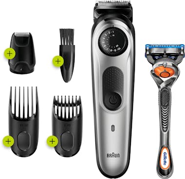 Braun Braun 81705173 depiladora para la barba Negro, Pla Braun Braun 81705173 depiladora para la barba Negro, Pla
