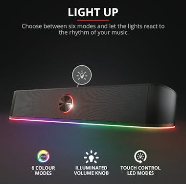 Trust Trust GXT 619 Thorne Negro 2.0 canales 6 W Trust Trust GXT 619 Thorne Negro 2.0 canales 6 W