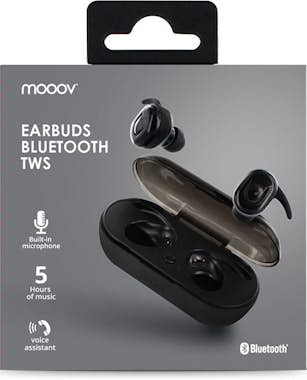 Mooov Auriculares Inalambricos True Wireless TWS Negro Mooov Auriculares Inalambricos True Wireless TWS Negro