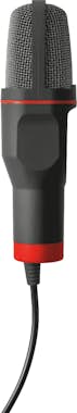 Trust Trust GXT 212 Negro, Rojo Micrófono para PC Trust Trust GXT 212 Negro, Rojo Micrófono para PC