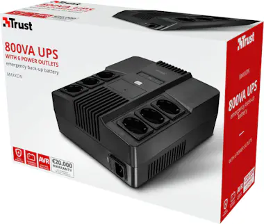 Trust Trust Maxxon 800 VA 6 salidas AC Trust Trust Maxxon 800 VA 6 salidas AC