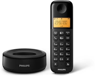 Philips D1601B / 01 - Tel?fono Inal?mbrico DECT con 1 auri Philips D1601B / 01 - Tel?fono Inal?mbrico DECT con 1 auri