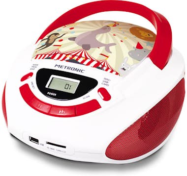 Metronic Radio CD Infantil MP3 Circus Metronic Radio CD Infantil MP3 Circus