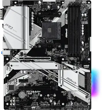 Asrock Asrock B550 Pro4 AMD B550 Zócalo AM4 ATX Asrock Asrock B550 Pro4 AMD B550 Zócalo AM4 ATX