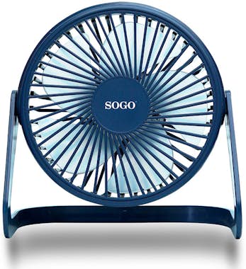 SOGO Ventilador Silencioso de Mesa USB 2W Portátil 180º SOGO Ventilador Silencioso de Mesa USB 2W Portátil 180º
