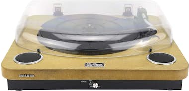 Aiwa GBTUR-120WDMKII Tocadiscos de Madera Bluetooth 3 v Aiwa GBTUR-120WDMKII Tocadiscos de Madera Bluetooth 3 v