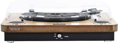 Aiwa GBTUR-120WDMKII Tocadiscos de Madera Bluetooth 3 v Aiwa GBTUR-120WDMKII Tocadiscos de Madera Bluetooth 3 v