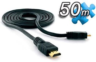 Biwond E-NUC Cable HDMI v1.4 50 Metros Negro Biwond E-NUC Cable HDMI v1.4 50 Metros Negro