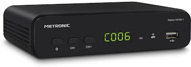Metronic Metronic Zapbox decodificador Alámbrico Negro Metronic Metronic Zapbox decodificador Alámbrico Negro