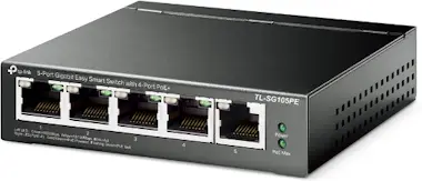 TP-Link TP-LINK TL-SG105PE switch No administrado L2 Gigab TP-Link TP-LINK TL-SG105PE switch No administrado L2 Gigab
