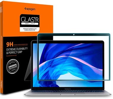 Spigen Película De Vidrio Templado Macbook - Negro Spigen Película De Vidrio Templado Macbook - Negro