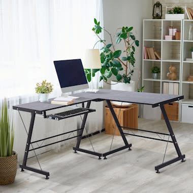 HOMCOM Escritorio para Hogar Mesa de Ordenador PC 2 Tipos HOMCOM Escritorio para Hogar Mesa de Ordenador PC 2 Tipos