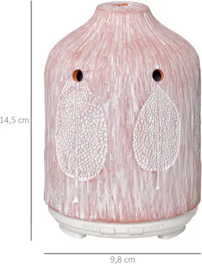 HOMCOM Difusor de Aromas 100ml Humidificador Aromaterapia HOMCOM Difusor de Aromas 100ml Humidificador Aromaterapia