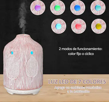 HOMCOM Difusor de Aromas 100ml Humidificador Aromaterapia HOMCOM Difusor de Aromas 100ml Humidificador Aromaterapia