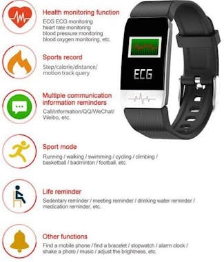 OEM Smartband T1 - Rojo OEM Smartband T1 - Rojo