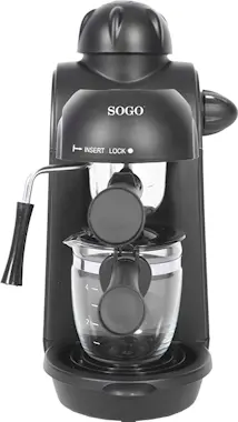 SOGO Cafetera semi expresso, 870 W, 0.24 litros, Negro SOGO Cafetera semi expresso, 870 W, 0.24 litros, Negro