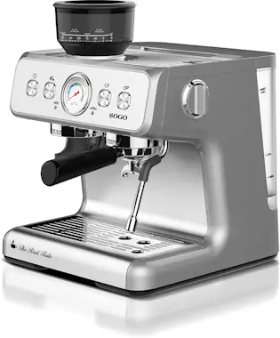 SOGO Cafetera expresso con molinillo - CAF-SS-5690 SOGO Cafetera expresso con molinillo - CAF-SS-5690