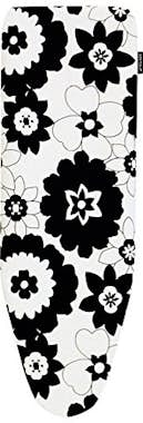 ROLSER FUNDA BLANC/NEG FLORS 140X48 MULETON