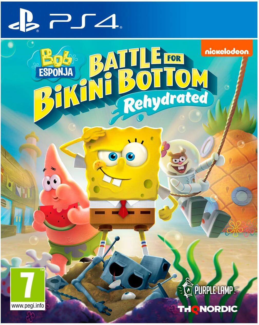 bob esponja battle for bikini bottom - rehydrated ps4