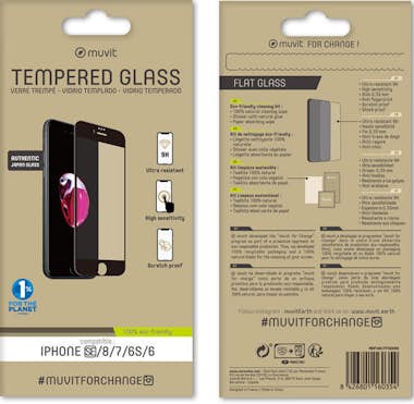 Muvit For Change Protector Pantalla Apple Iphone Se/8/7 Muvit For Change Protector Pantalla Apple Iphone Se/8/7