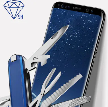 3mk Cristal templado Curvo Samsung Galaxy S8 Plus 9H H 3mk Cristal templado Curvo Samsung Galaxy S8 Plus 9H H