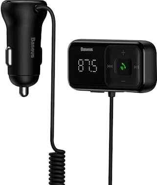 Baseus Transmisor FM Bluetooth Cargador Mechero Micrófono Baseus Transmisor FM Bluetooth Cargador Mechero Micrófono
