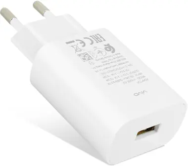 vivo Cargador Pared Cable Micro-USB Carga Rápida USB 18 vivo Cargador Pared Cable Micro-USB Carga Rápida USB 18
