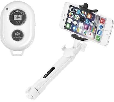 ozzzo Polo trípode Selfie bluetooth blanco para Jiayu G2 ozzzo Polo trípode Selfie bluetooth blanco para Jiayu G2