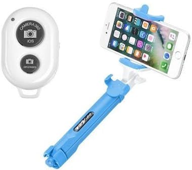 ozzzo Polo trípode Selfie bluetooth azul para Wolder Wia ozzzo Polo trípode Selfie bluetooth azul para Wolder Wia