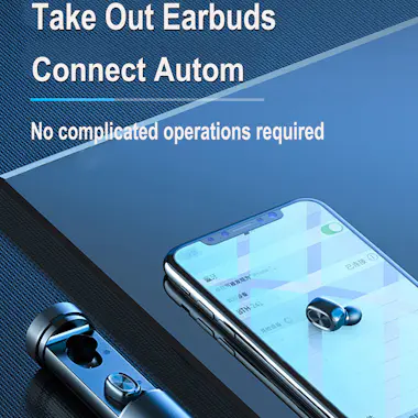 Generic BlueTooth Earphone Tws 5.1 Wireless Bluetooth Head Generic BlueTooth Earphone Tws 5.1 Wireless Bluetooth Head