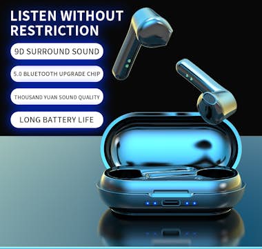 Generic True Wireless Earbuds Bluetooth Headphones Touch C Generic True Wireless Earbuds Bluetooth Headphones Touch C