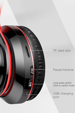 Generic Head-Mounted Stereo Earphone with Microphone Wirel Generic Head-Mounted Stereo Earphone with Microphone Wirel