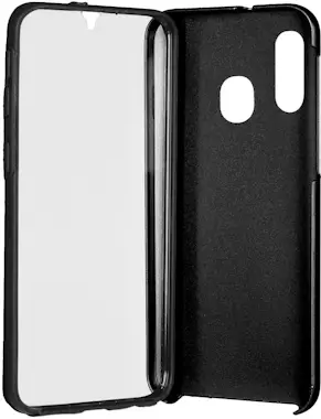 Samsung Funda Cromada con tapa para Galaxy A40 Samsung Funda Cromada con tapa para Galaxy A40